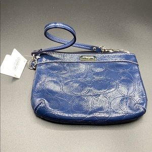 Coach Wristlet - NWT!! Blue!